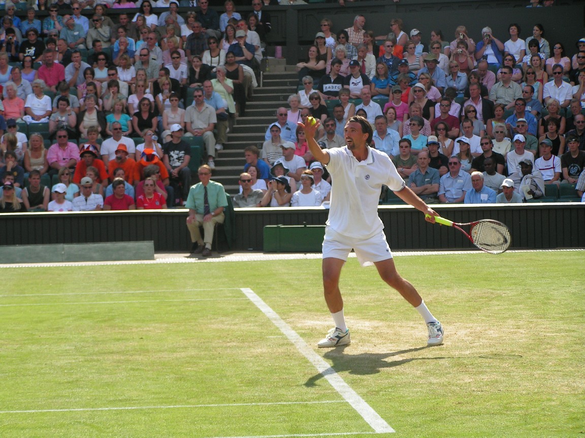 Goran Ivanisevic 1152x864. Pozad na plochu PC ke staen, tapeta zdarma