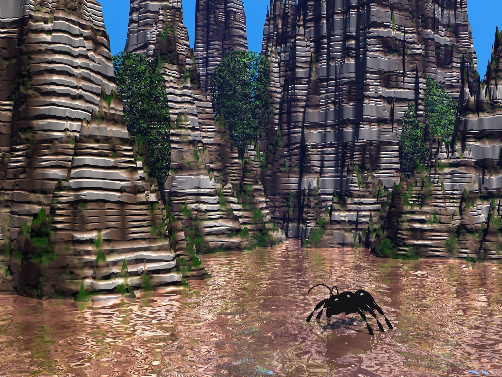 Canyon | 1600x1200. Pozad, obrzek, tapeta na plochu