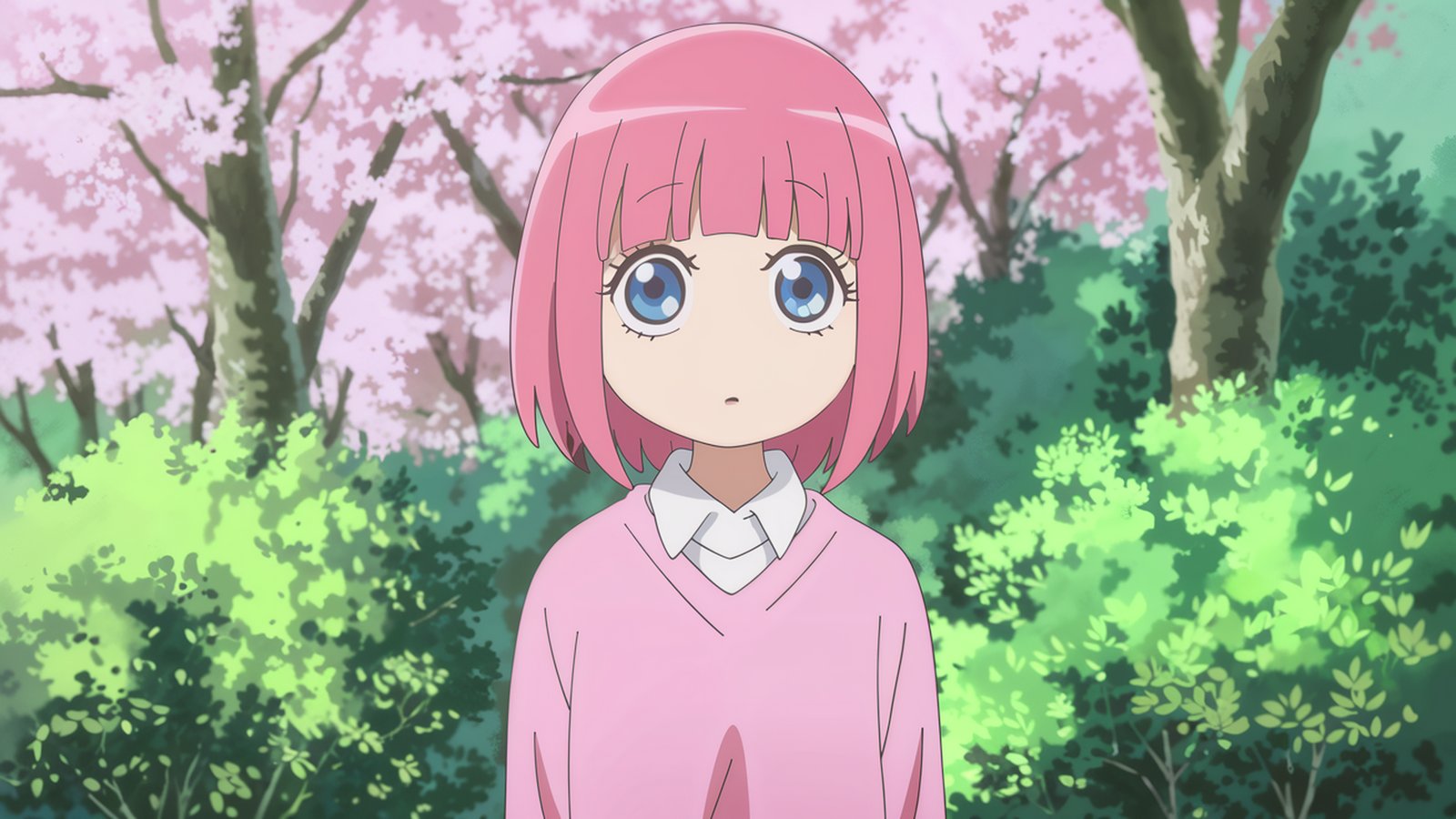 Anime dvka 1600x900. Tapeta, pozad na plochu PC. Obrzek ke staen zdarma