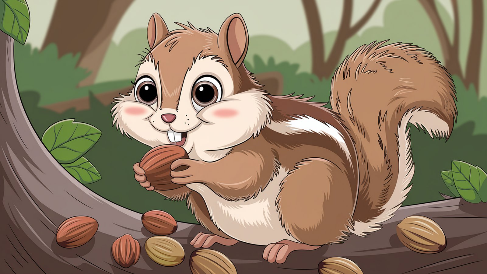 Pozad Chipmunk 1600x900. Potaov tapeta na plochu. Wallpaper, obrzek zdarma