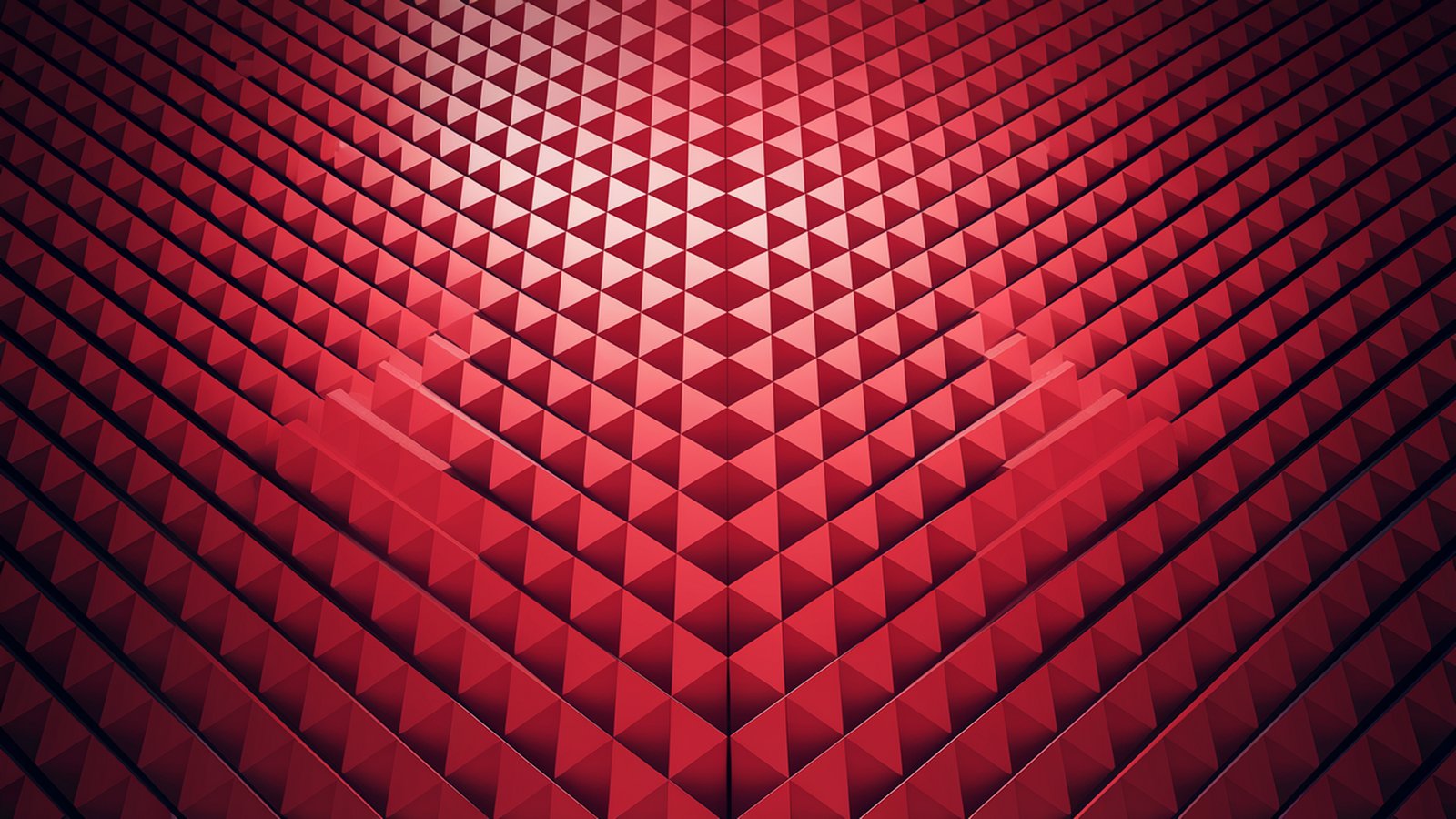 Red Cubes | 1600x900. Tapeta, pozad na plochu Windows