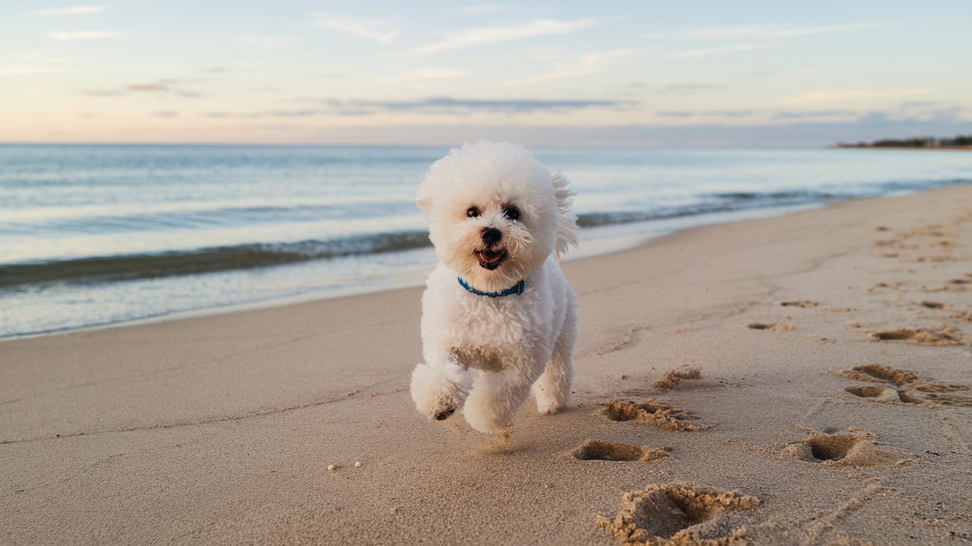 Bichon Fris 1920x1080. Pozad, Tapeta na plochu PC ke staen