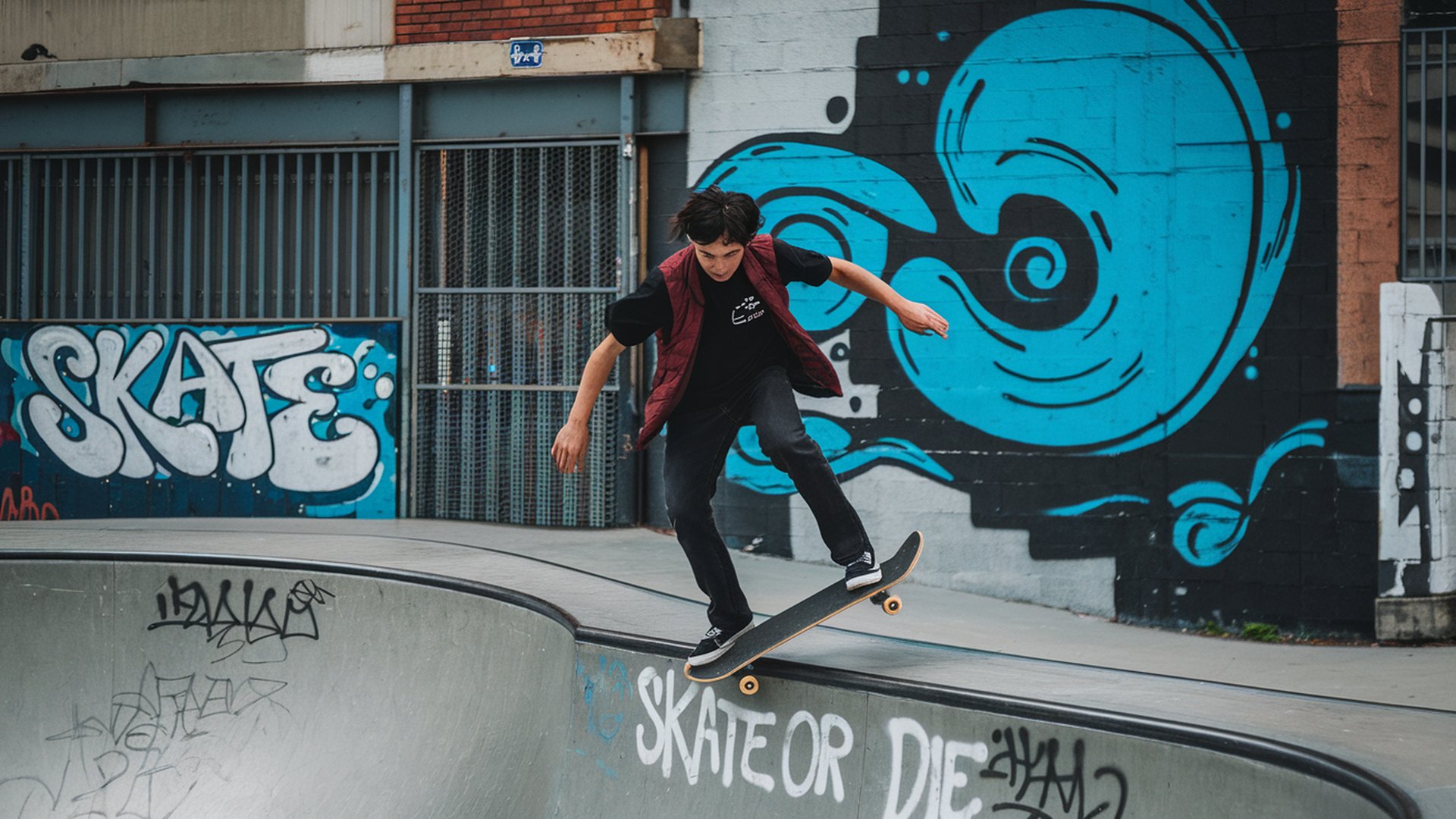 Tapeta Skateboarding - 1920x1080. Obrzek, wallpaper na plochu PC, tabletu, mobilu