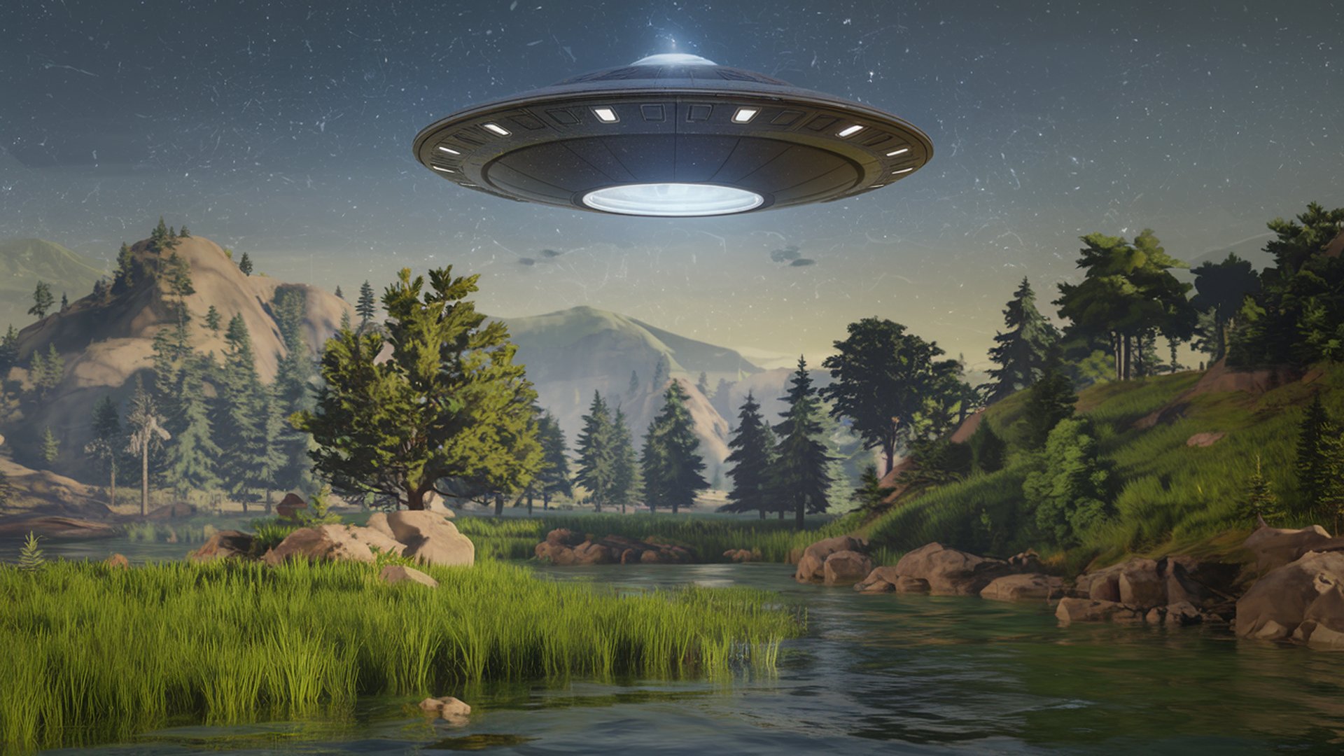 Wallpaper, tapeta UFO v 1920x1080 na plochu zdarma ke sthnut