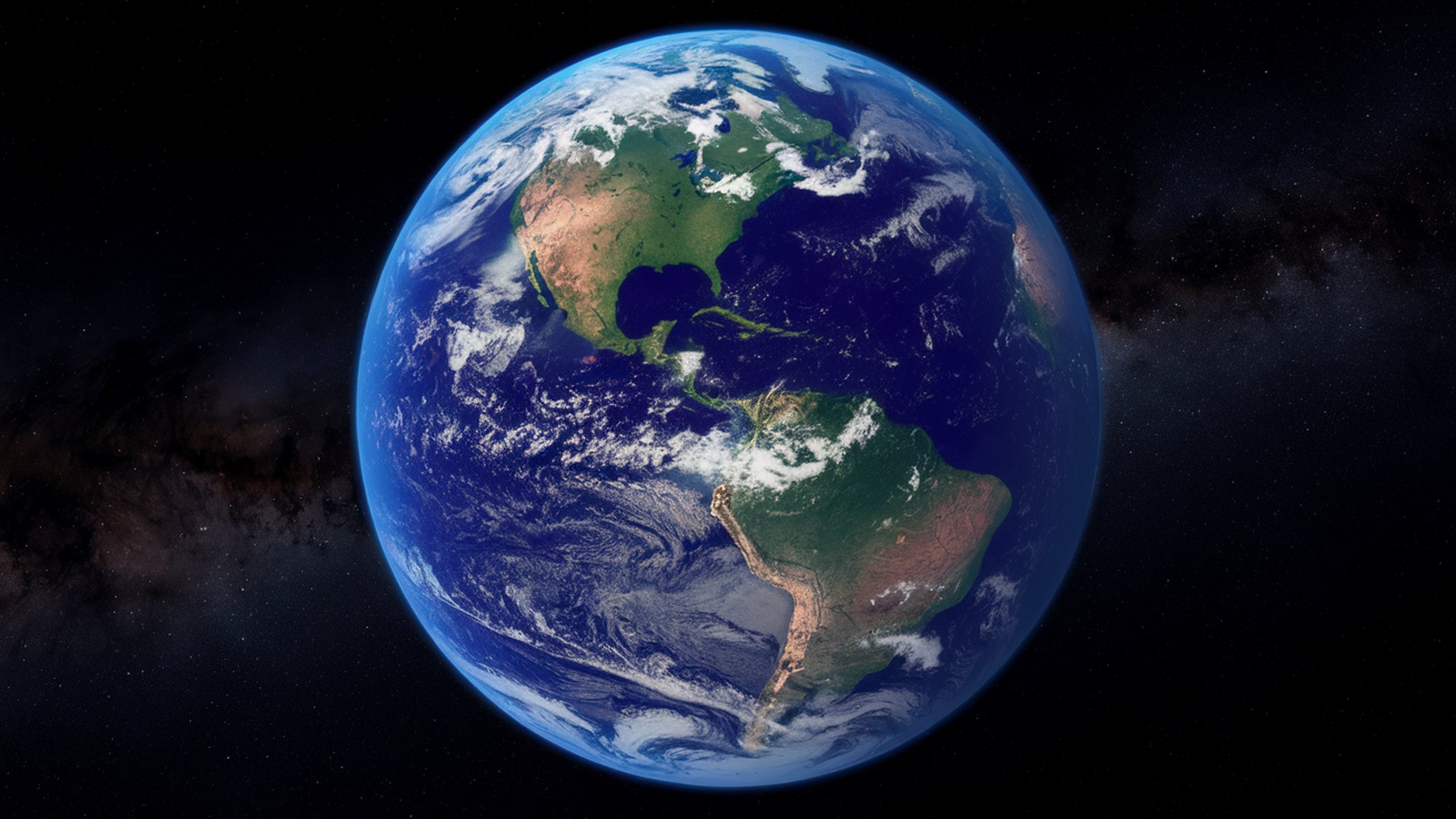 Tapeta, obrzek Earth - 2560x1440 px. Wallpaper na plochu PC zdarma