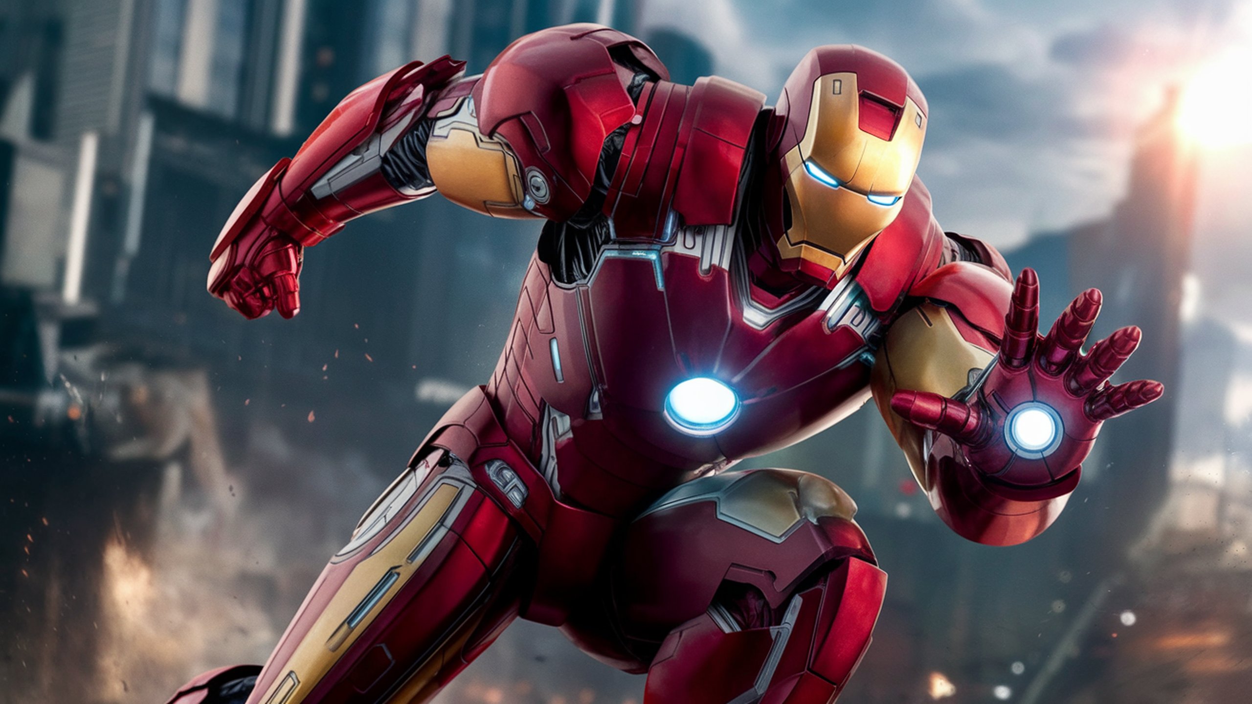 Obrzek, tapeta Iron Man v 2560x1440 pixel. Pozad, wallpaper zdarma