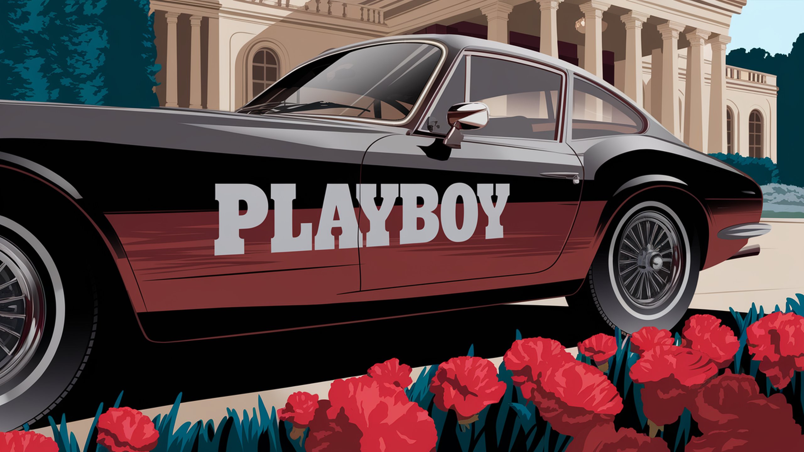 Playboy | 2560x1440. Tapeta, pozad na plochu Windows