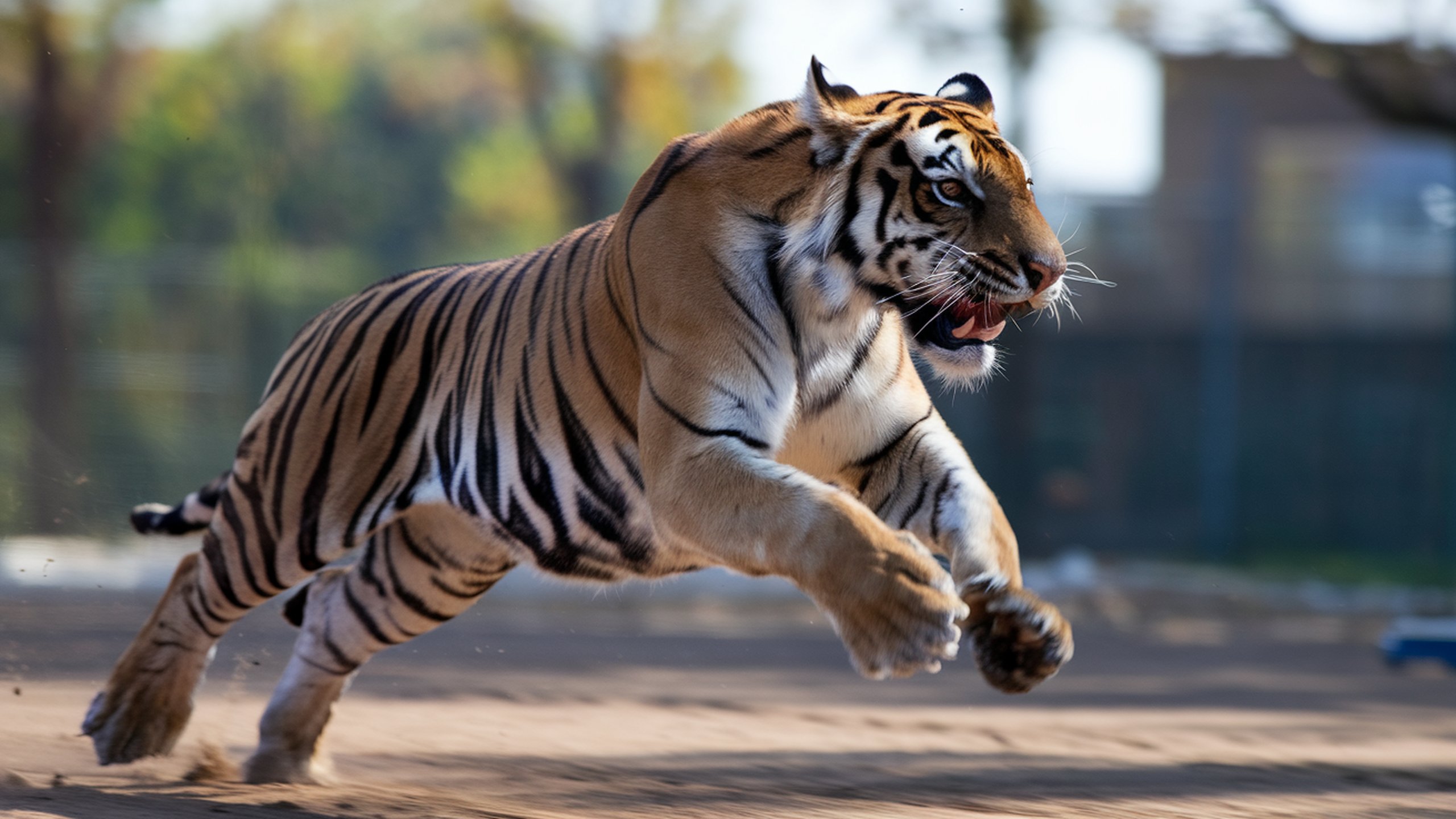 Tiger 2560x1440. Obrzek, tapeta na plochu PC ke sthnut