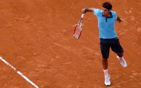 Obrázek, tapeta, pozadí Tenis, wallpaper na plochu PC, počítače, tabletu - Roger Federer zdarma ke stažení