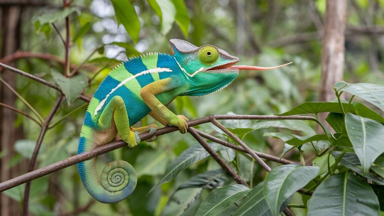 Obrázek, tapeta, pozadí Zvířata, wallpaper na plochu PC, počítače, tabletu - Zelený chameleon zdarma ke stažení Obrázek, tapeta, pozadí Zvířata, wallpaper na plochu PC, počítače, tabletu - Zelený chameleon zdarma ke stažení